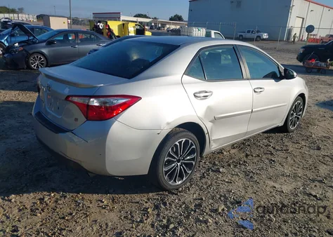2015 Toyota Corolla L/Le/Le Pls/Prm/S/S Pls from USA, damaged, VIN 5YFBURHE7FP276045
